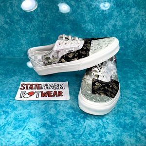 Vans Era ‘Floral Patchwork’ Women’s Low Top Cute Shoes